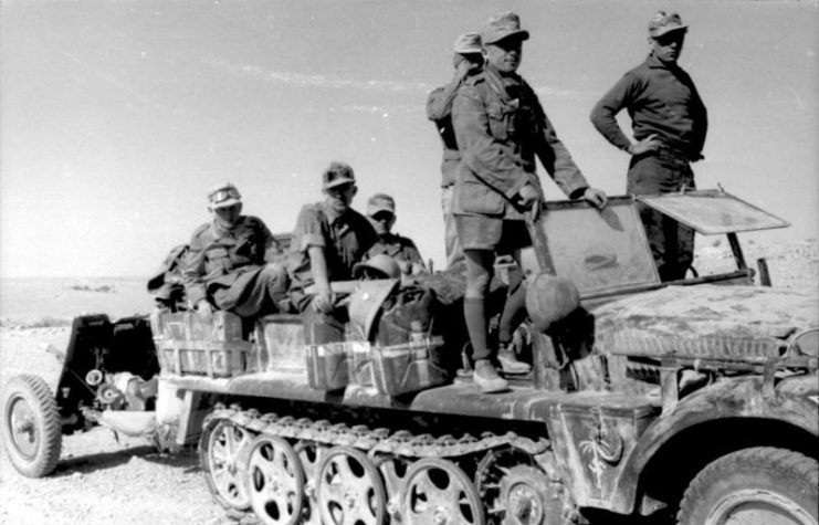 Pasukan Jermad Afrika Korps di Front Afrika