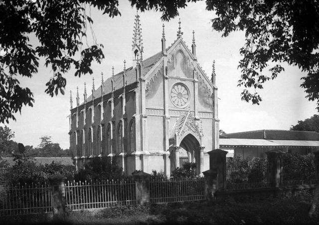 Gereja Katedral Makassar pada tahun 1910-an